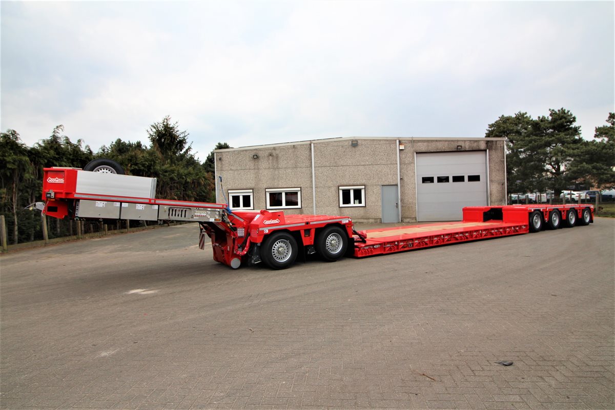 Trailer Nooteboom 2+4 Euro dieplader