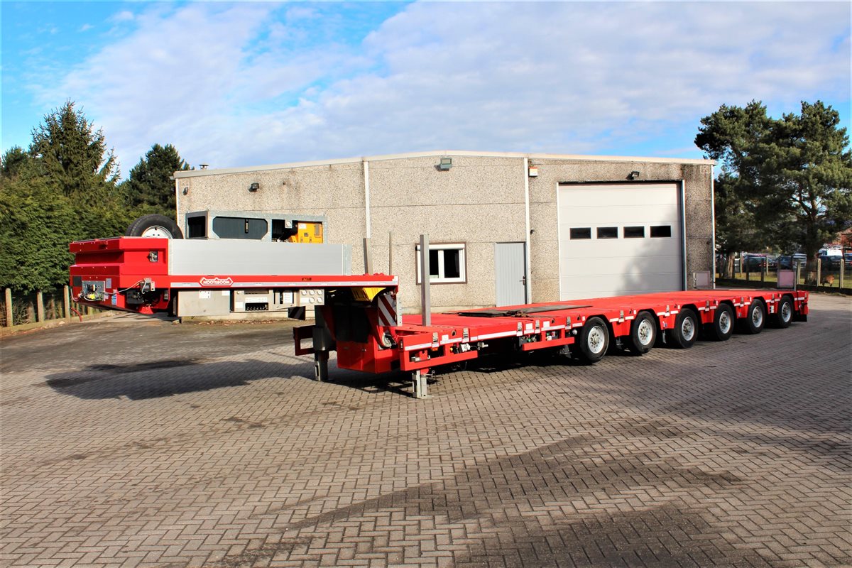 Trailer Nooteboom 6 assige Manoovr
